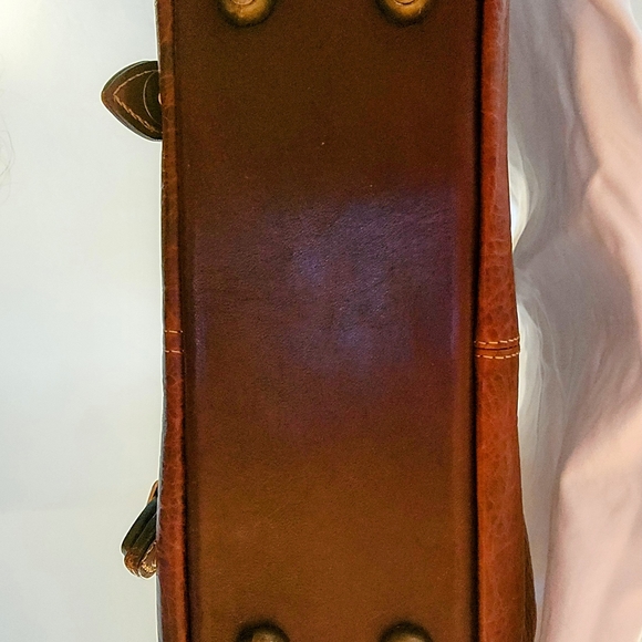 Bison leather laptop bag - Picture 7 of 7